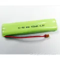 AAA 4.8V 700 MAH NI-MH بطارية قابلة للشحن